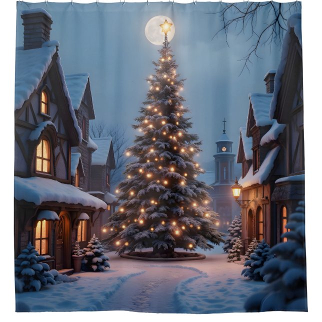 Cortina De Ducha Resplandor perenne (Anverso)