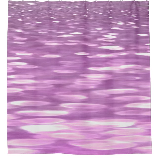 Cortina De Ducha Resumen #3: Lilac Shimmer (Anverso)