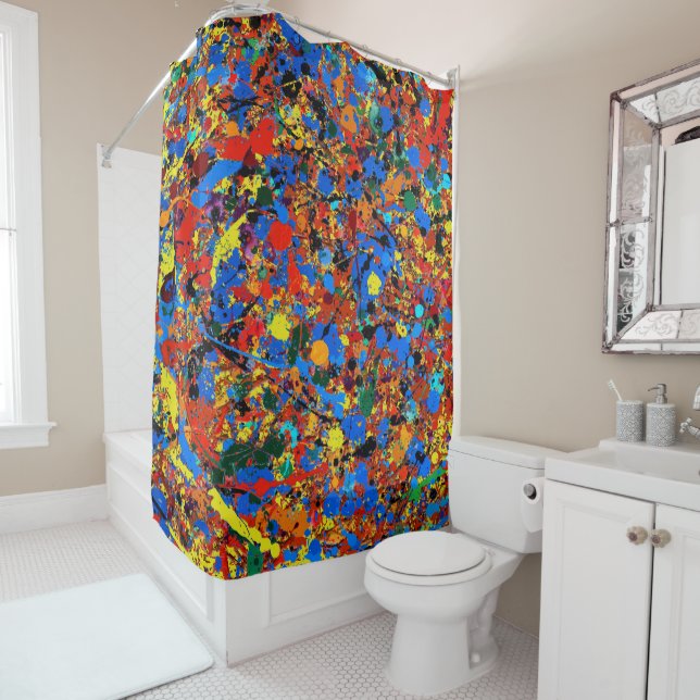 Cortina De Ducha Resumen #744 Verónica (In situ)