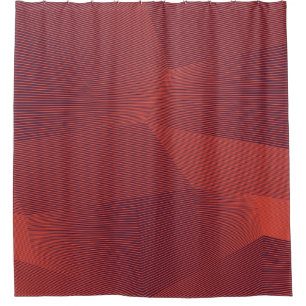 Cortina De Ducha Resumen, arte gráfico geométrico moderno de moda