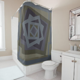 Cortina De Ducha Resumen de arte geométrico moderno