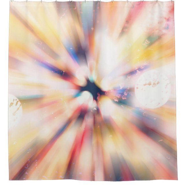 Cortina De Ducha Resumen de fondo abstracto elegante, arte, fondo (Anverso)