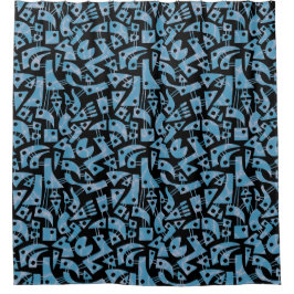 Cortina De Ducha Resumen de formas 180318 - Piscina