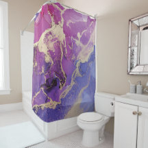 Resumen de oro púrpura rosa único