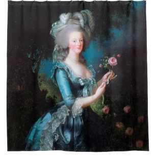 Cortina De Ducha Retrato de Marie Antonieta