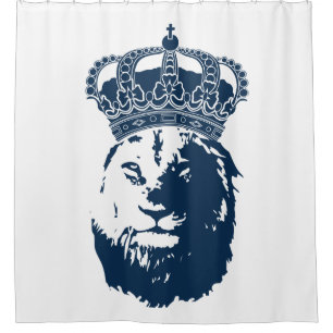 Cortina De Ducha Rey de leones