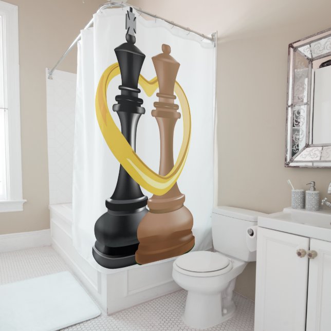 Cortina De Ducha Rey y Reina (In situ)