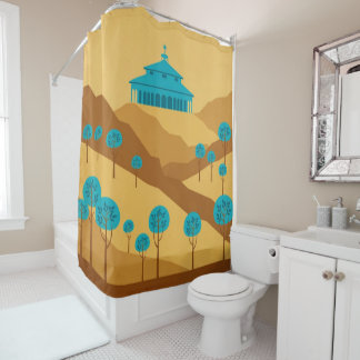 Cortina De Ducha Rideau de douche Entoto