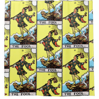 Cortina De Ducha Rider Waite Tarot Mayor Arcana El Tonto