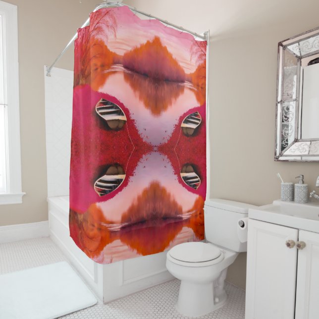 Cortina De Ducha Río Rojo Sunrise (In situ)