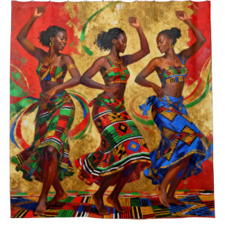 Cortina De Ducha Ritmos en Color – Celebración de la Historia Negra