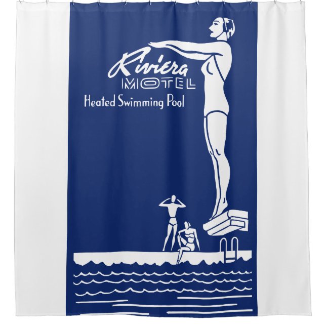CORTINA DE DUCHA RIVIERA MOTEL (Anverso)