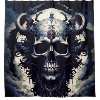 Cortina De Ducha Rorschach abstract 001