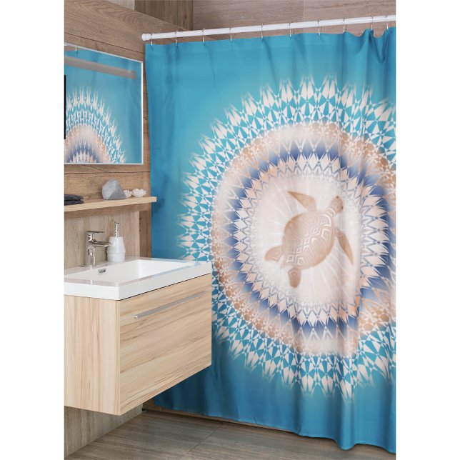 Cortina De Ducha Rosa Turquesa Turquesa Mandala (Subido por el creador)