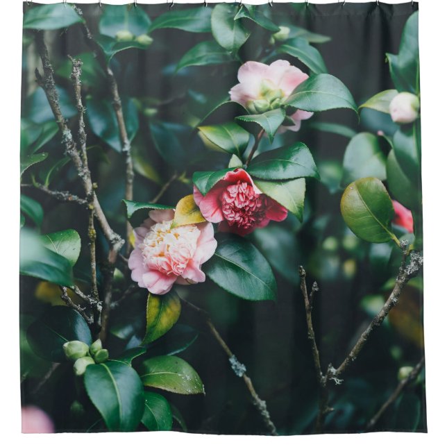 CORTINA DE DUCHA ROSAS DEL JARDÍN (Anverso)