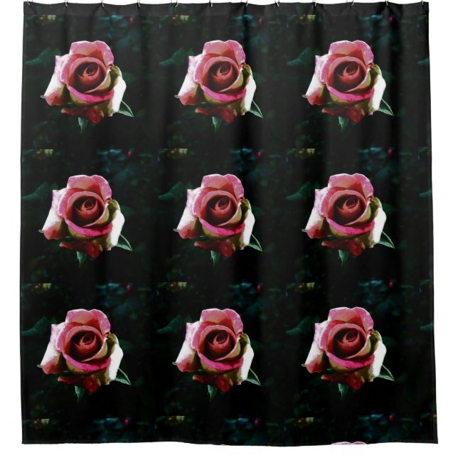 Cortina De Ducha rose  (Anverso)