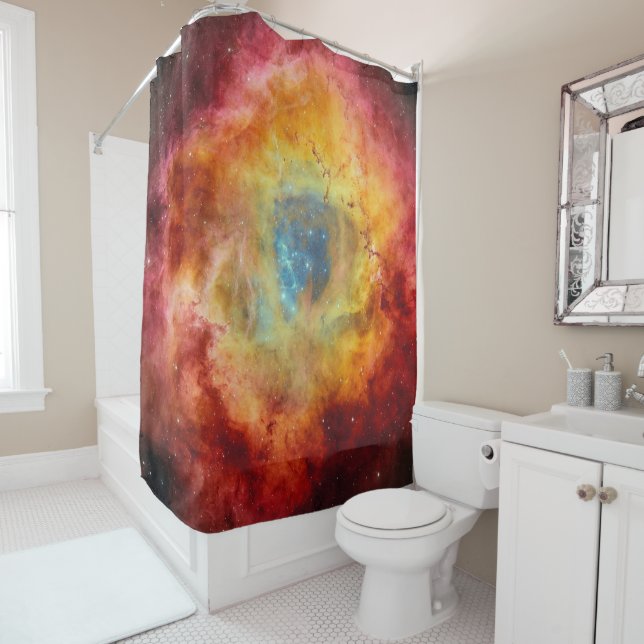 Cortina De Ducha Rosette Nebula (In situ)