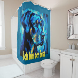 Cortina De Ducha Rottweiler