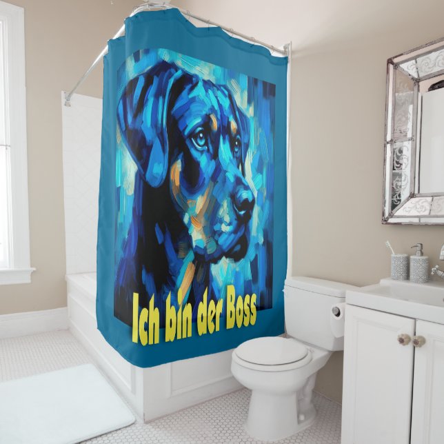 Cortina De Ducha Rottweiler (In situ)
