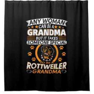 Cortina De Ducha rottweiler amante abuela mejor idea de regalo rott