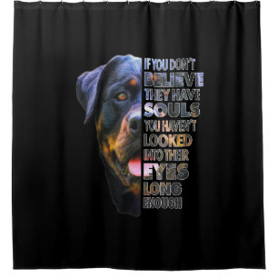 Cortina De Ducha Rottweiler Soul I Love Rotties Dog Lover