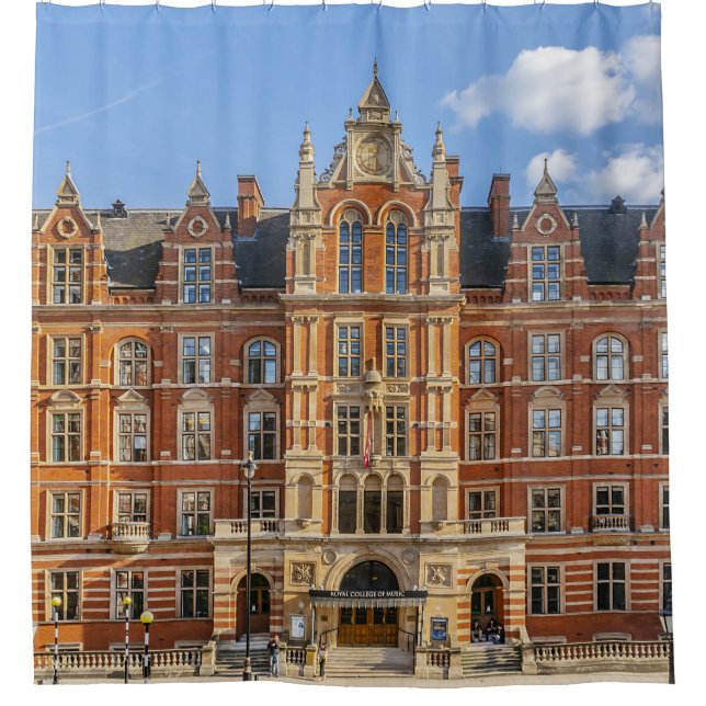 Cortina De Ducha Royal College of Music: puesta de sol. (Anverso)