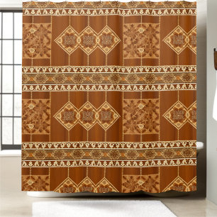 Cortina De Ducha Rustic Country Shower Curs Estilo 1