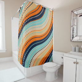 Cortina De Ducha Ruta del arco iris