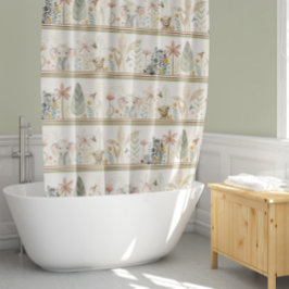 Cortina De Ducha Safari Jungle Safari Lion Elephant Baby Boy