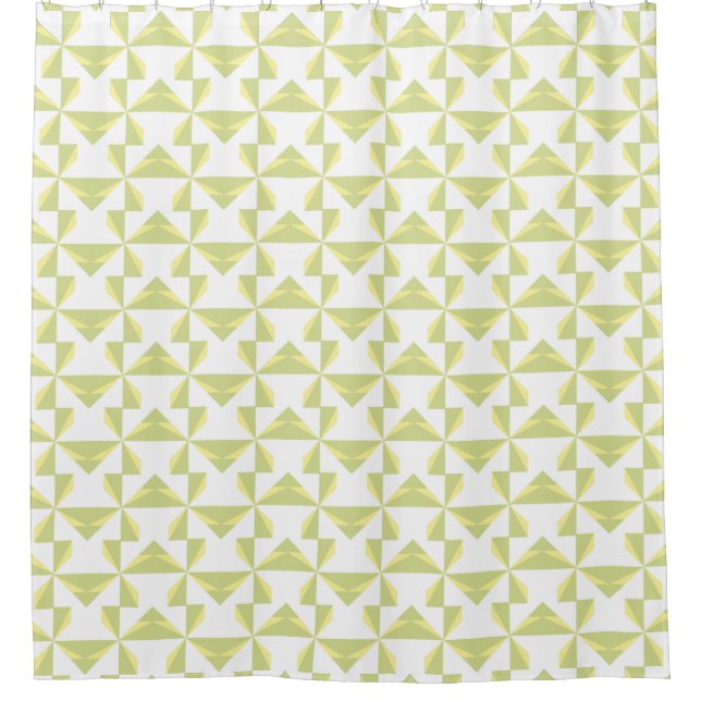 Cortina De Ducha Sage Green PinWheeler (Anverso)