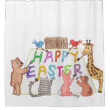 Saludo de Pascua Pintado por Animales