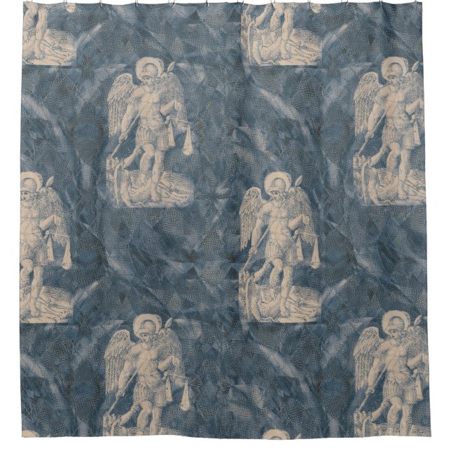 Cortina De Ducha San Miguel el Arcángel (Anverso)