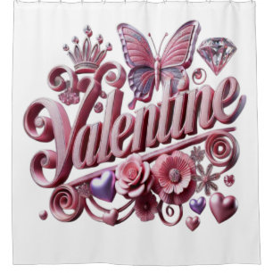 Cortina De Ducha San Valentín