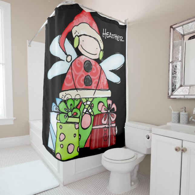 Cortina de ducha Santa Navidades (In situ)