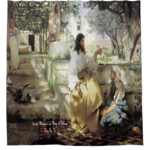 Cortina De Ducha Santos Marta y María de Betania