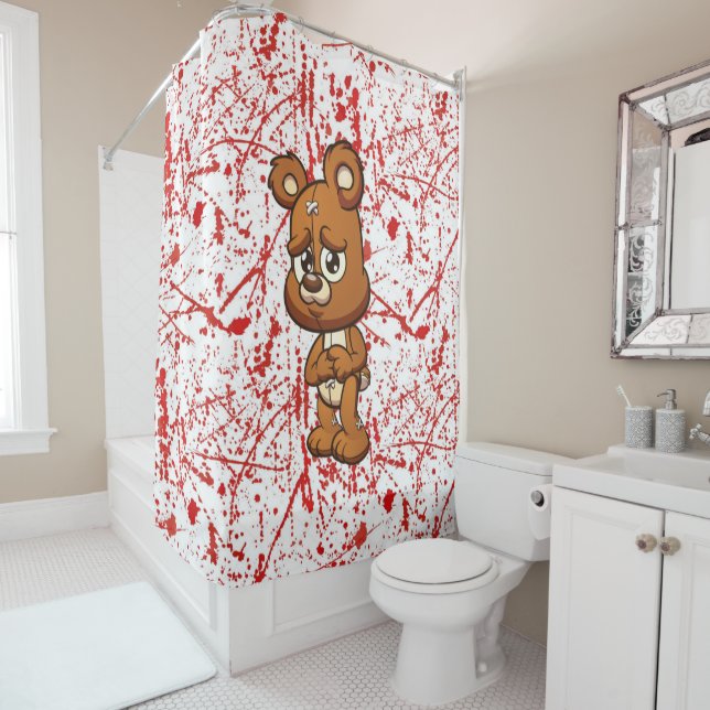Cortina De Ducha Scare Bear (In situ)