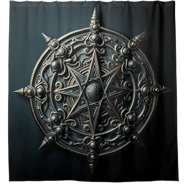 Cortina De Ducha „Schutz-Amulett – Dein stiller Begleiter“ (Anverso)