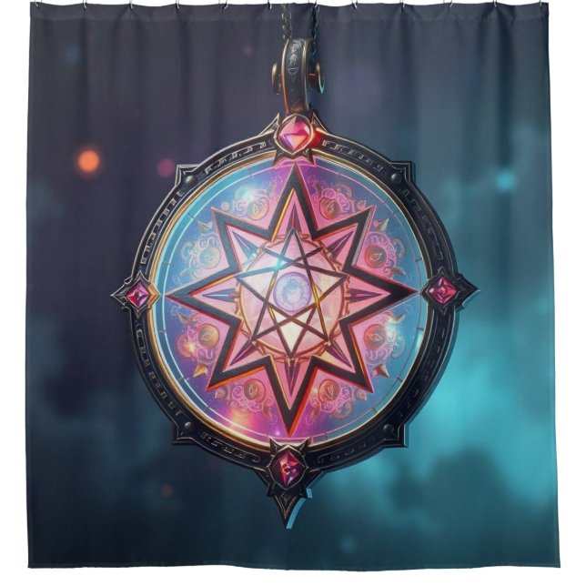 Cortina De Ducha „Schutz-Amulett – Dein stiller Begleiter“ (Anverso)