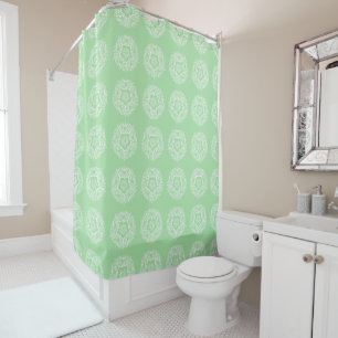 Cortina De Ducha Seafoam Mandala