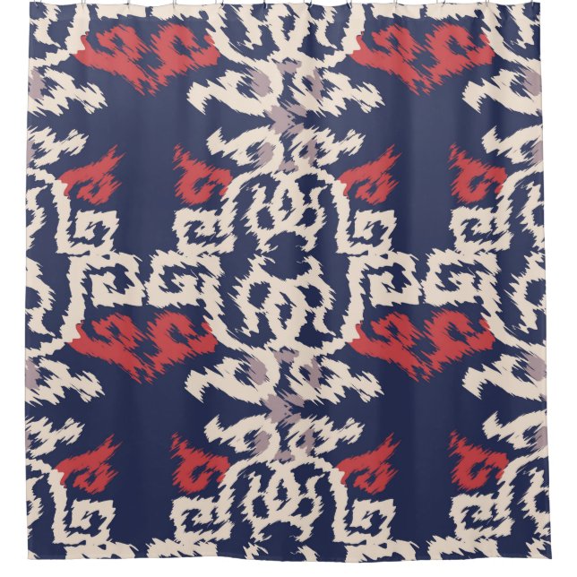 Cortina De Ducha Seamless pattern in oriental styleabstract, arabic (Anverso)