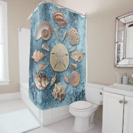 Cortina De Ducha Seashells Collection Mandala