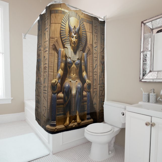 Cortina De Ducha Sekhmet – Lion-Headed War Goddess (In situ)