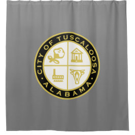Cortina De Ducha Sello de Tuscaloosa (Alabama)