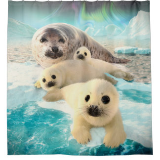 Cortina De Ducha Sellos grises