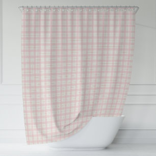 Cortina De Ducha Sencilla granja de yegua rosa