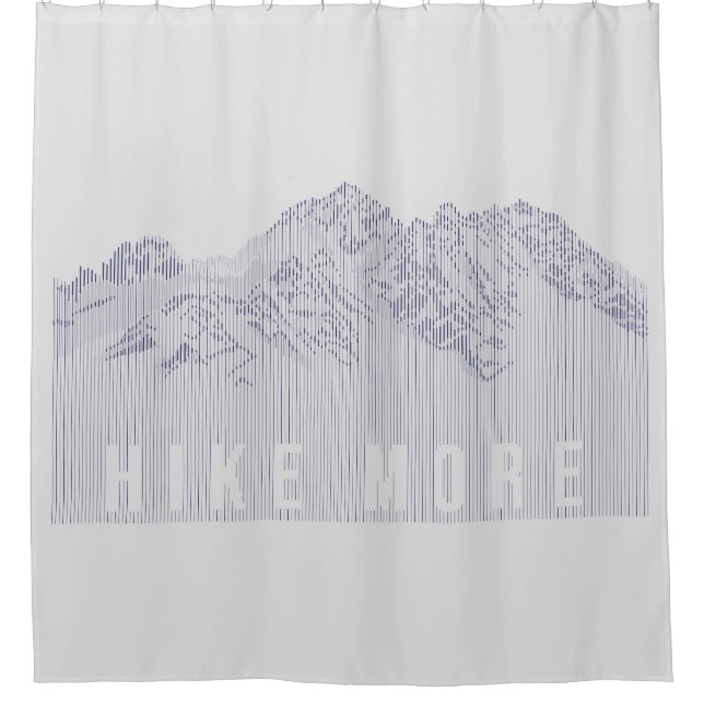 Cortina De Ducha Senderismo por más montañas (Anverso)