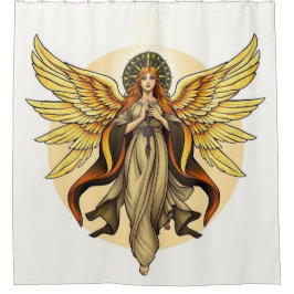 Cortina De Ducha „Seraphim – Flammen des Lichts, Wächter der Seele“