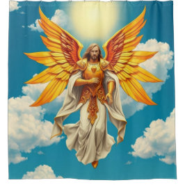 Cortina De Ducha „Seraphim – Flammen des Lichts, Wächter der Seele“