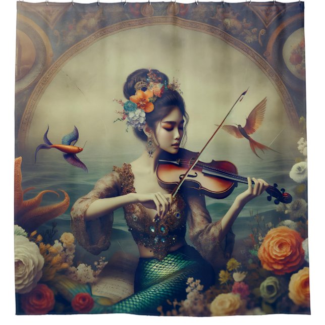 Cortina De Ducha "Serenade of the Sea" (Anverso)