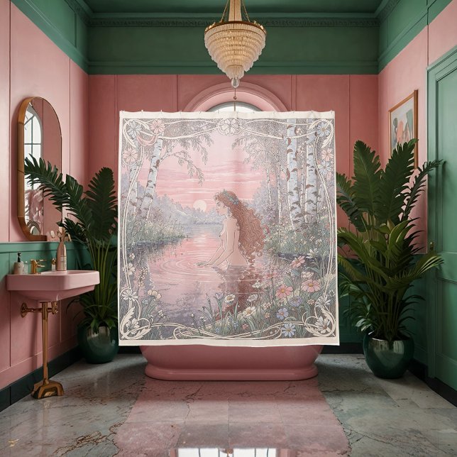 Cortina De Ducha Serene Elegance Nouveau Bathing (Subido por el creador)